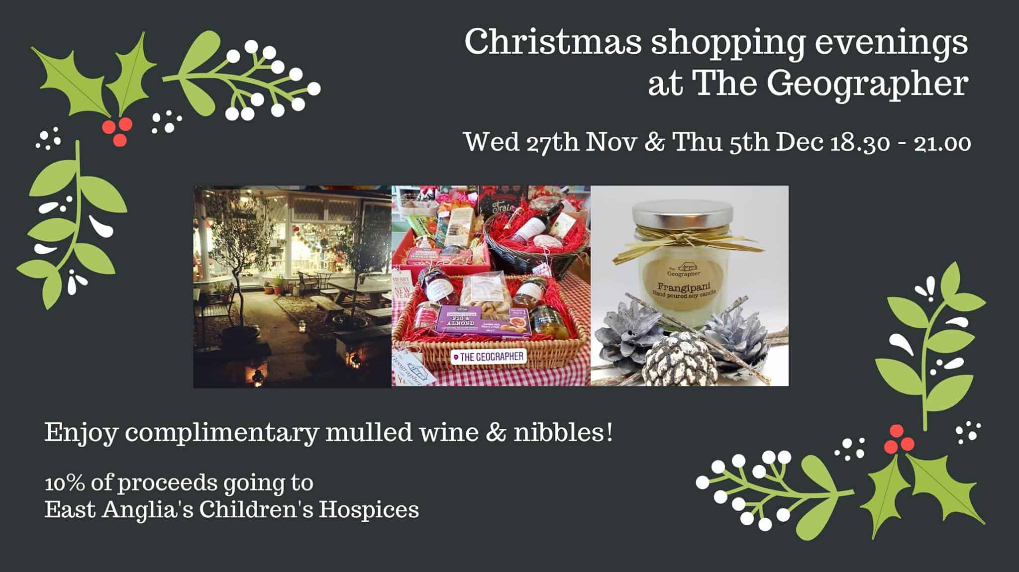 Geographer Shopping Evening