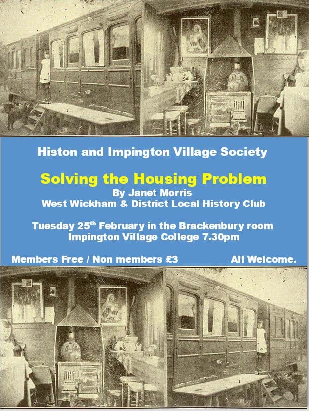 ‘Solving the Housing Problem’ talk by Janet Morris