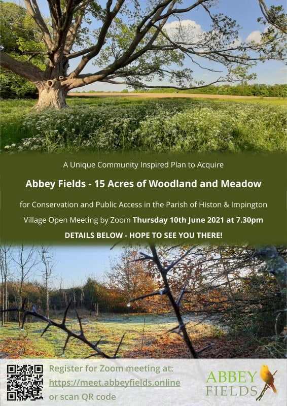 Securing Abbey Fields for local people – an open meeting