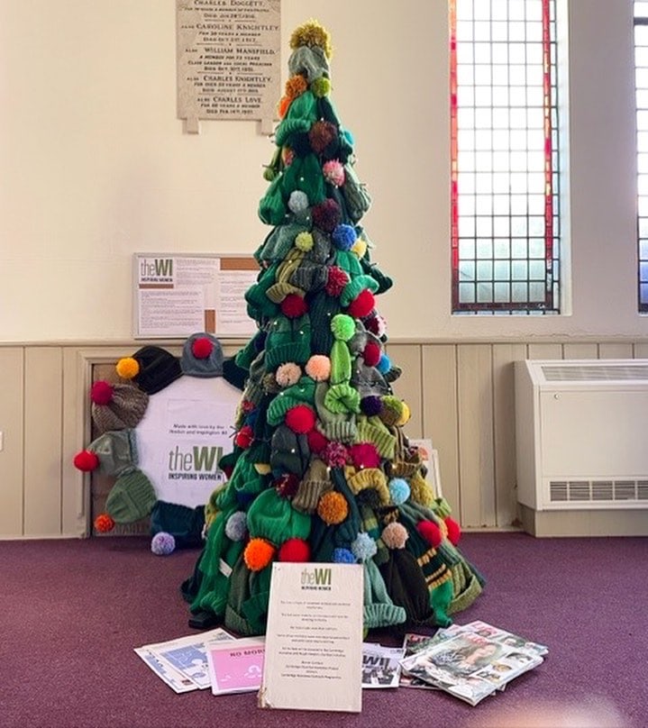 Women’s Institute ‘tree of hats’ heads off to help the homeless