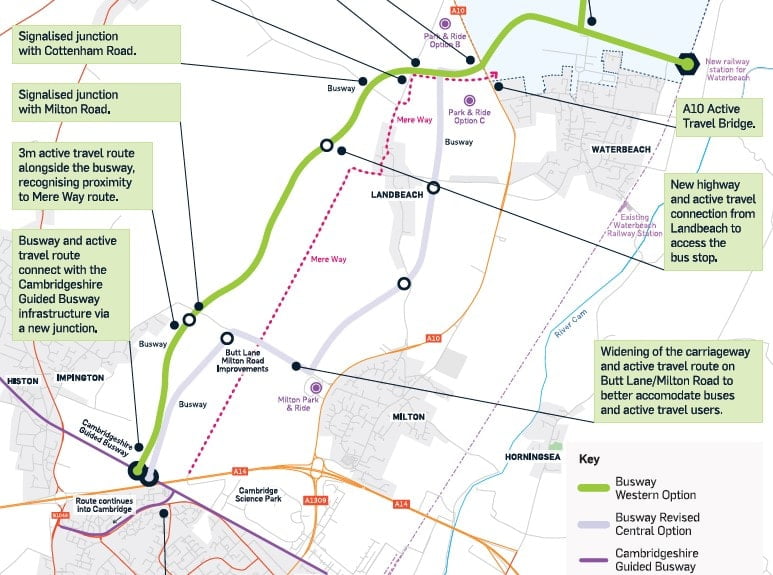 Busway consultation reveals new route bordering Impington