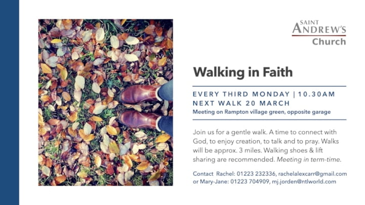 Walking in Faith