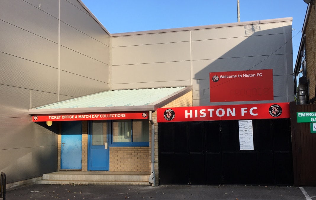 Histon Football Club prepares to pump up the volume